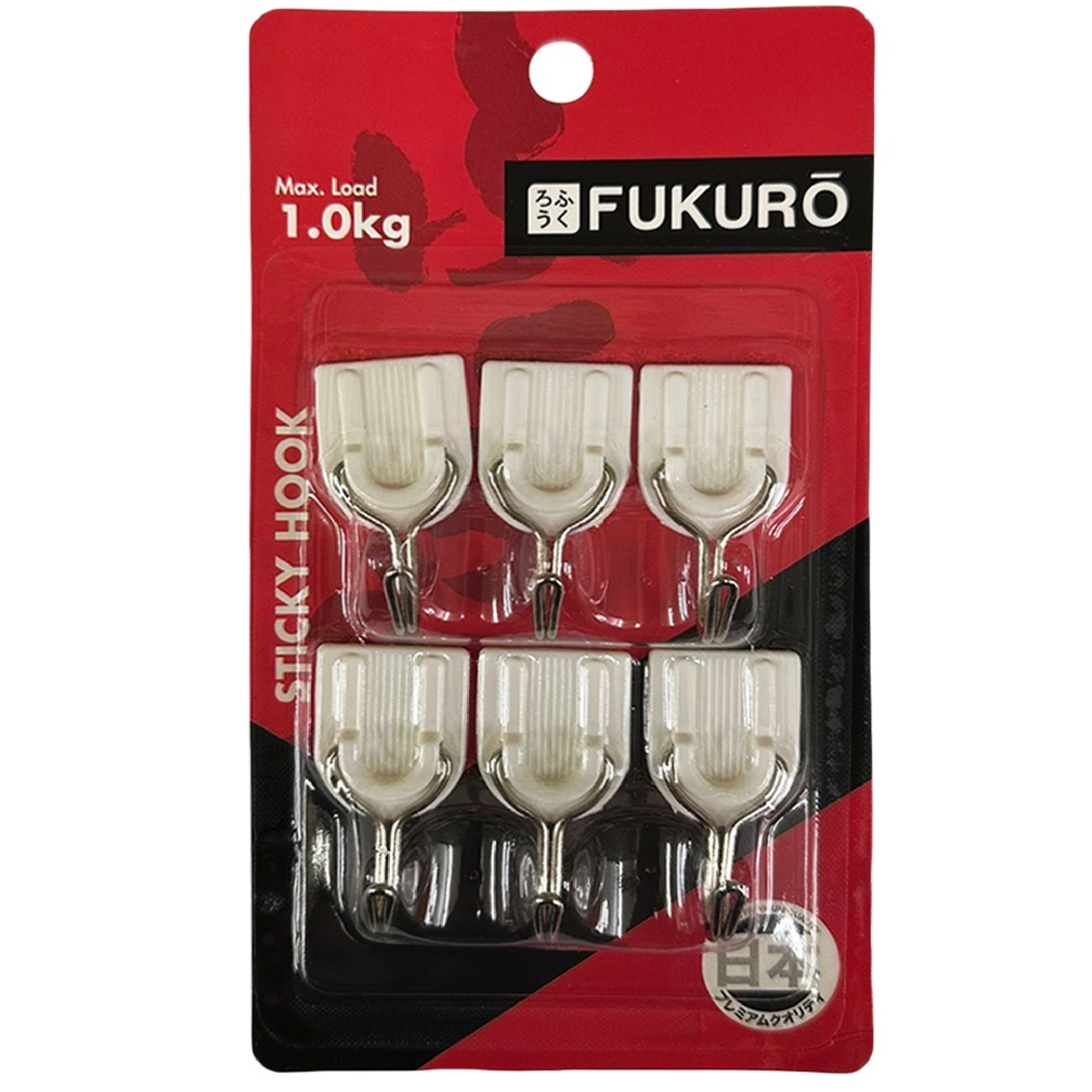 FUKURO Small STICKY WIRE HOOKS 1KG 6PC/PACK